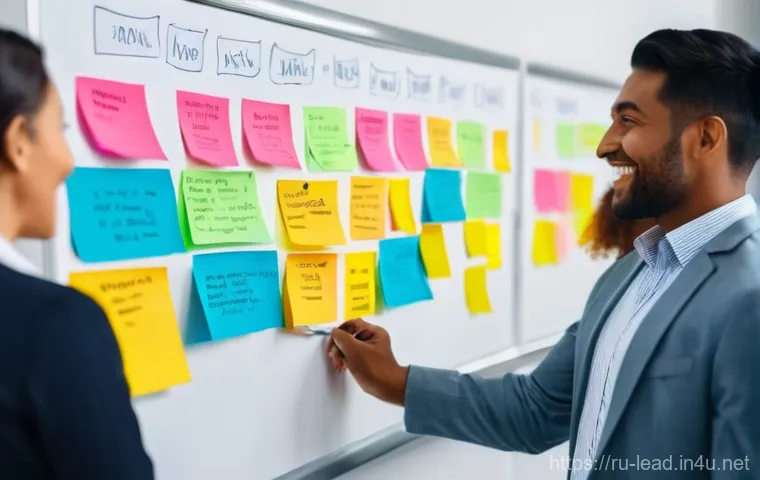 리더십 코치 필수 이론 - **Prompt for "GROW Model: Goal-Oriented Team Workshop"**:
    A diverse team of professionals, inclu...